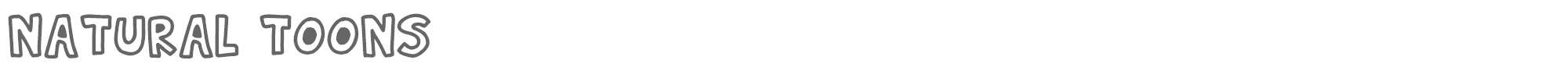 Natural Toons Natural Toons.otf font preview